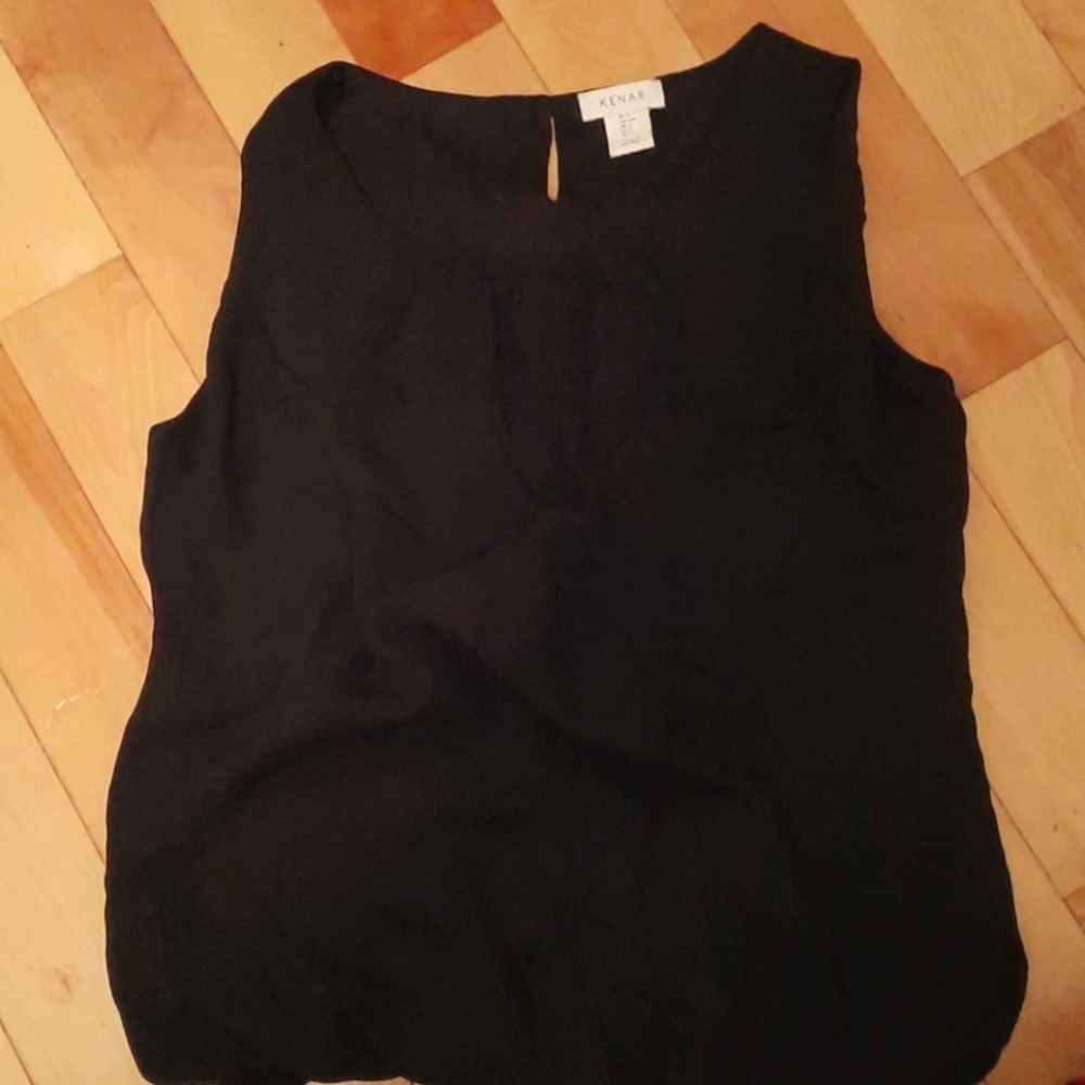 Black lined cami